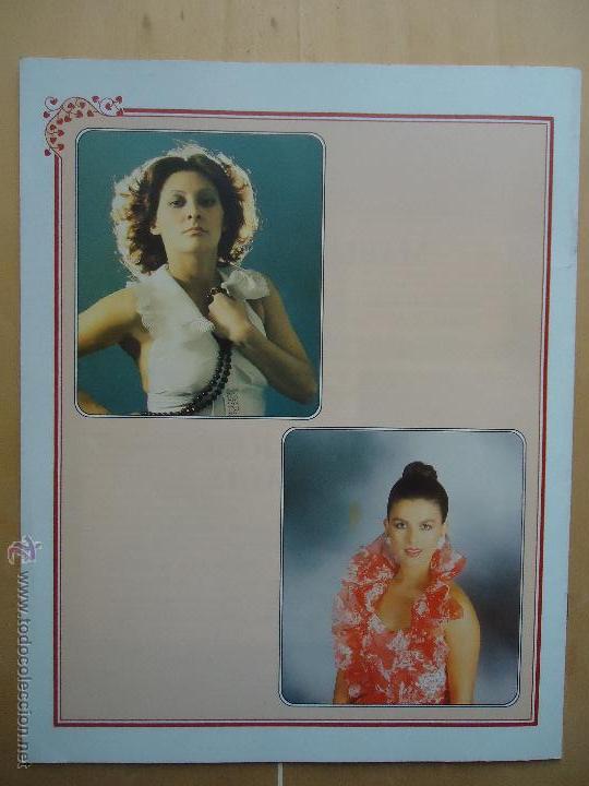 Collecting paper: 28x22cm - hoja original prensa coleccion cantante de copla - MARIAN CONDE Y MARIA JOSE SANTIAGO