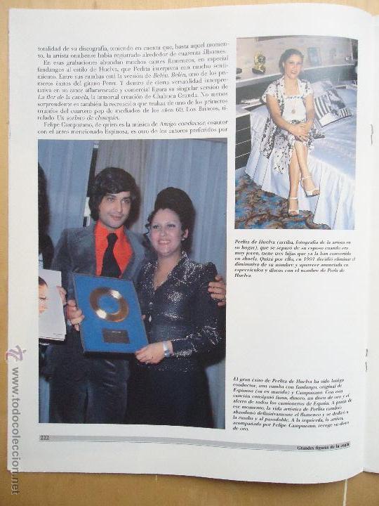 Coleccionismo: 28x22cm - hoja original prensa coleccion cantante de copla -  PERLITA DE HUELVA , FELIPE CAMPUZANO