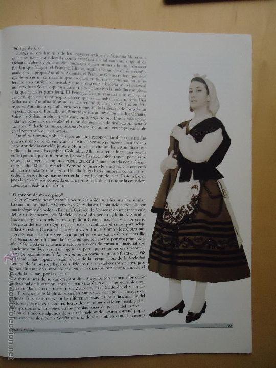 Colecionismo: 28x22cm - hoja original prensa coleccion - COPLA - anto&ntilde;ita moreno