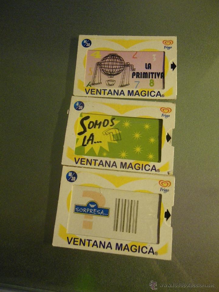 Coleccionismo: 3 Ventana M&aacute;gica de Frigo