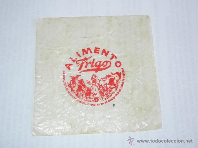 Coleccionismo: ANTIGUA TAPA PAPEL FRIGO CANJEABLE POR LIBRO DE CUENTOS - N.1 BLANCANIEVES