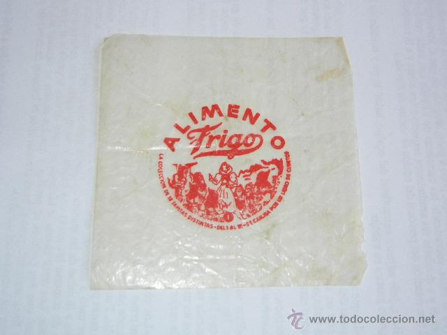 Coleccionismo: ANTIGUA TAPA PAPEL FRIGO CANJEABLE POR LIBRO DE CUENTOS - N.1 BLANCANIEVES