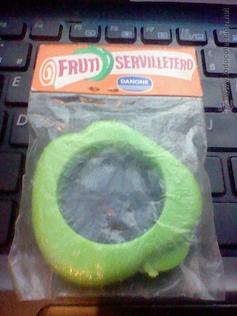 Sammeln: servilletero promocional manzana en blister sin abrir yogur danone *C11