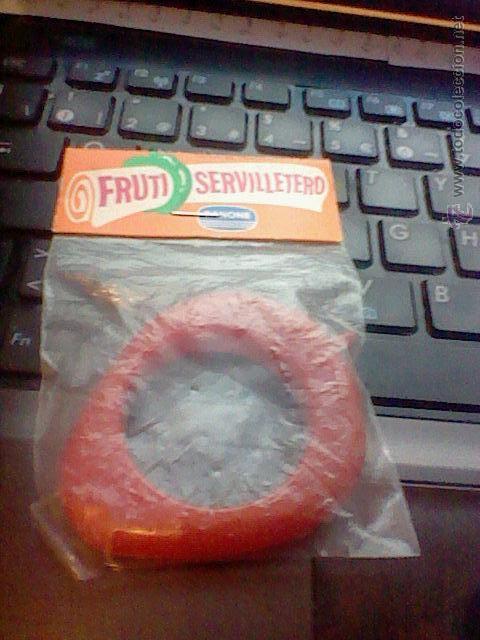Sammeln: servilletero promocional fresa  en blister sin abrir yogur danone *C11