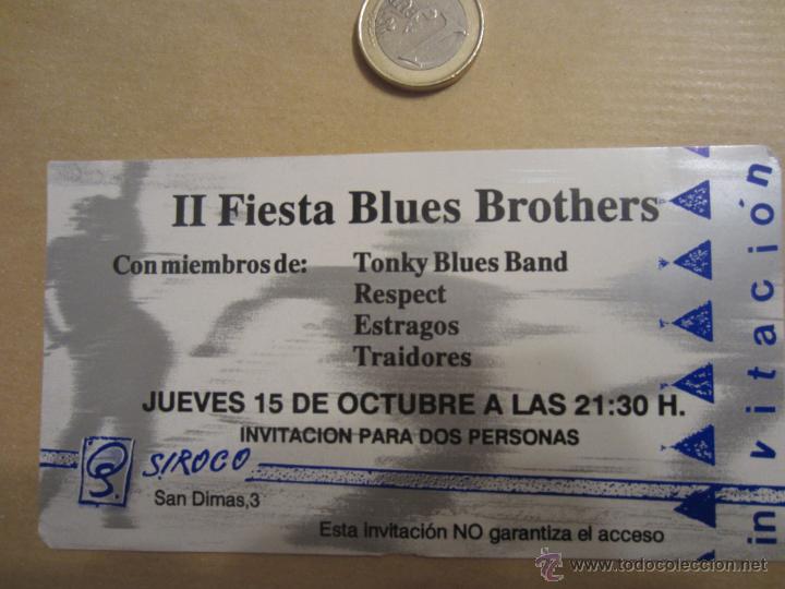 Coleccionismo: FIESTA BLUES BROTHERS SIROCO - Foto 1