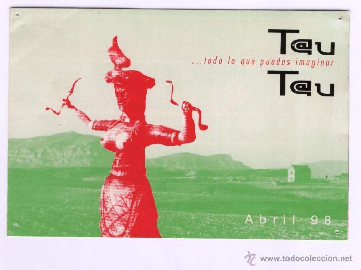 Coleccionismo: DISCOTECA TAU-TAU DANCE CLUB (MOLLERUSSA-LLEIDA) - PUBLICIDAD FIESTA PRIMAVERA 1998 - DJ JORDI-T
