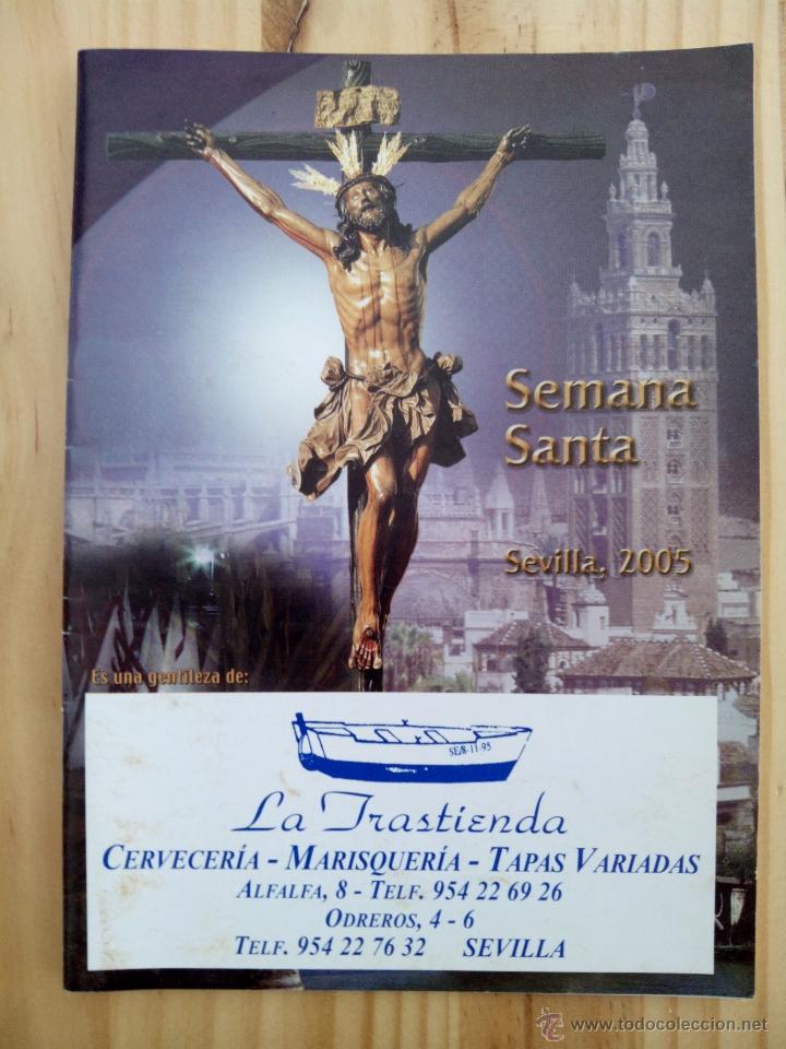 Coleccionismo: Gu&iacute;a itinerarios Semana Santa Sevilla 2005 La Trastienda