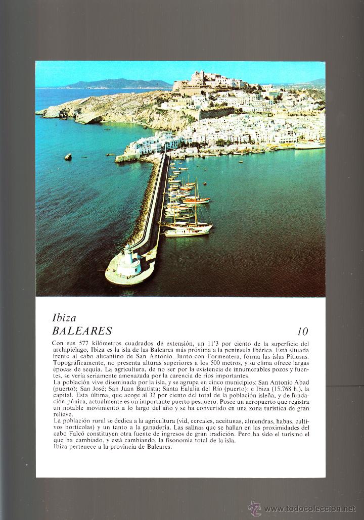Coleccionismo: L&Aacute;MINA N&ordm; 10 IBIZA COLECCI&Oacute;N DE PAISAJES