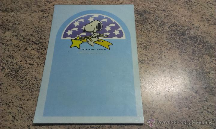 Coleccionismo: LIBRETA SNOOPY - 30 HOJAS , 24X17 CM - EXCL. BUTTERFLY ORIGINALS,LTD. A&Ntilde;OS 70/80( MAS 5 EUROS ENVIO)