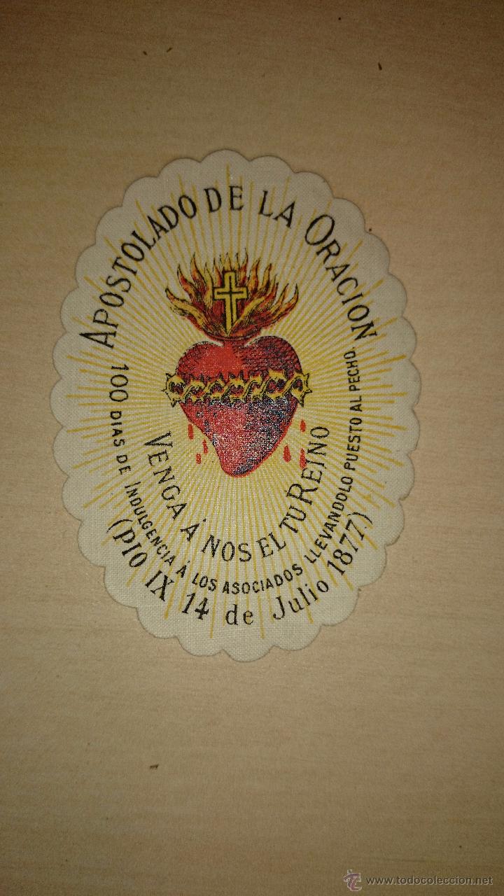 Coleccionismo: APOSTOLADO DE LA ORACI&Oacute;N - P&Iacute;O IX 14 DE JULIO 1877