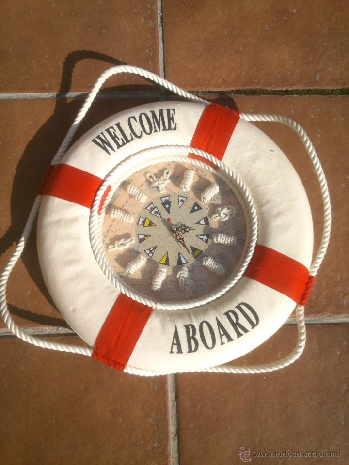 Coleccionismo: WELCOME ABOARD,RELOJ - Foto 1