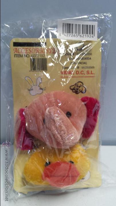 Coleccionismo: DOS PINZAS DE PELO CON PELUCHE - ENV&Iacute;O GRATIS A ESPA&Ntilde;A