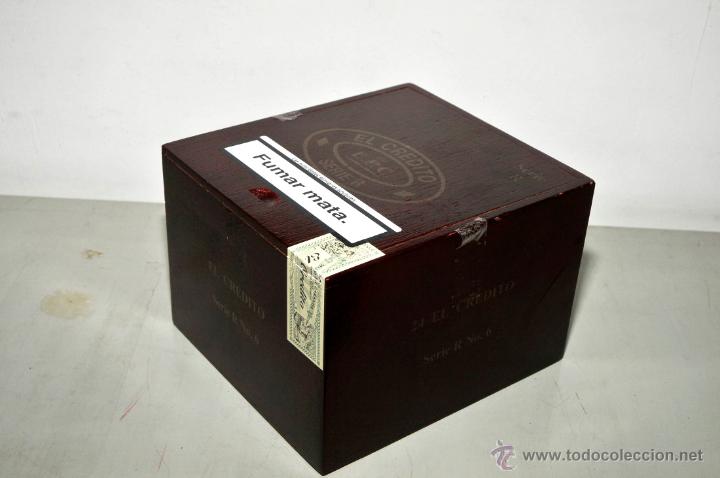 Coleccionismo: caja de puros vacia - Foto 1
