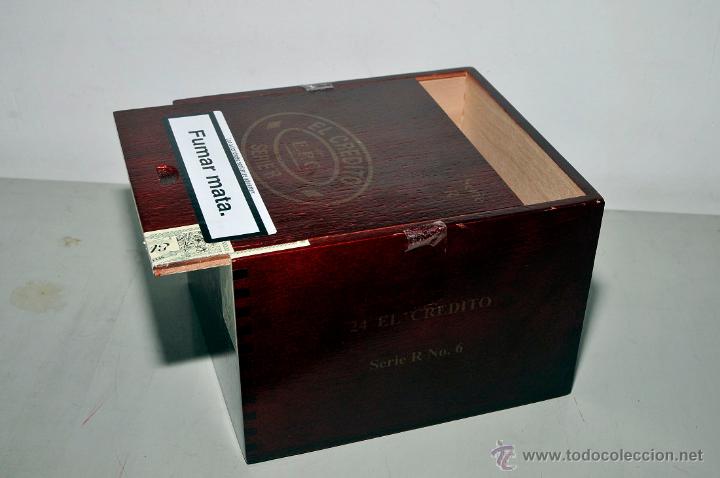 Coleccionismo: caja de puros vacia - Foto 2