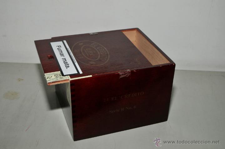 Coleccionismo: caja de puros vacia - Foto 3