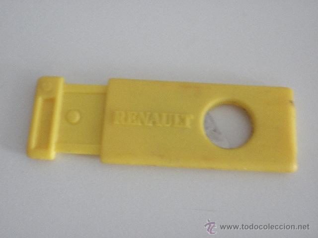 Coleccionismo: Antiguo cortapuros de bolsillo Renault - Foto 1