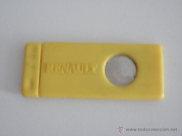 Coleccionismo: Antiguo cortapuros de bolsillo Renault - Foto 2