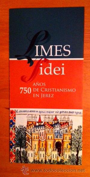 Sammelleidenschaft Papier: 750 A&Ntilde;OS DE CRISTIANISMO EN JEREZ - TR&Iacute;PTICO PUBLICITARIO