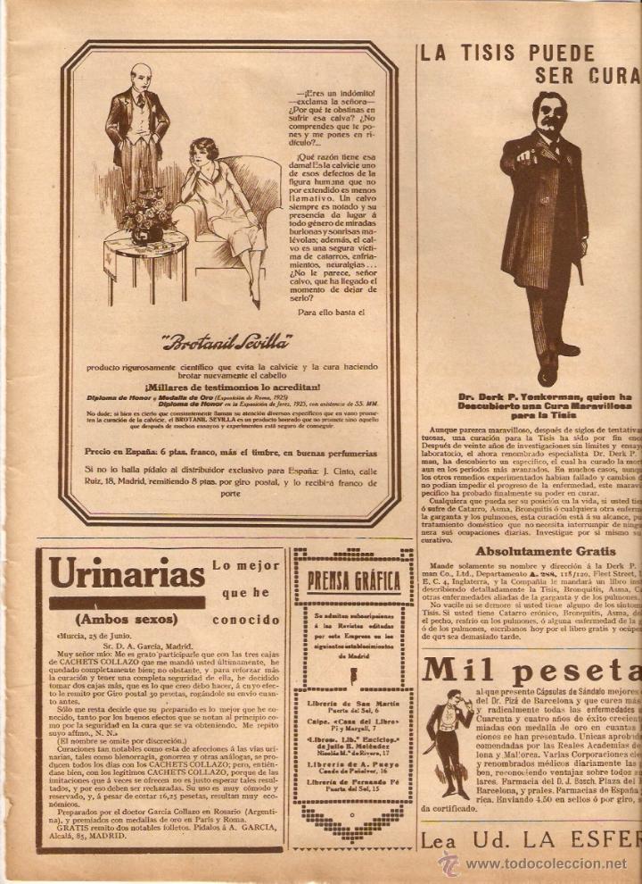 Coleccionismo: A&Ntilde;O 1928 RECORTE PRENSA PUBLICIDAD BROTANIL SEVILLA