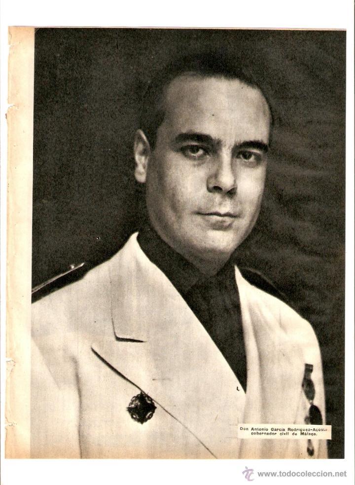 Collecting paper: A&Ntilde;O 1959 RECORTE PRENSA FOTOGRAFIA ANGEL HERRERA ORIA OBISPO ANTONIO GARCIA RODRIGUEZ ACOSTA MALAGA