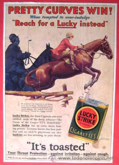 Coleccionismo: ANUNCIO DE LUCKY STRIKE.. ENVIO INCLUIDO.. - Foto 1
