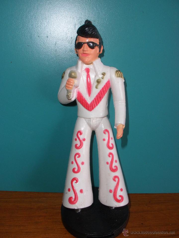 Coleccionismo: MU&Ntilde;ECO ELVIS PRESLEY M&Oacute;VIL. ELVIS PRESLEY ARTICULADO para el coche