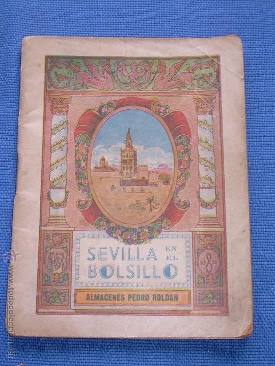Coleccionismo: CALLEJERO - SEVILLA EN EL BOLSILLO - PUBLICIDAD DE ALMACENES PEDRO ROLDAN