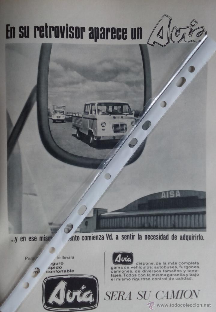 Sammelleidenschaft Papier: Publicidad Camion Avia ( Aeronautica Industrial S.A.)
