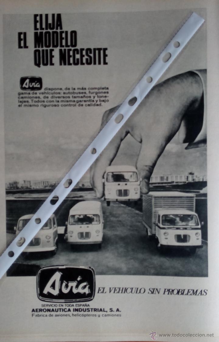 Sammelleidenschaft Papier: Publicidad Camion Avia ( Aeronautica Industrial S.A.)