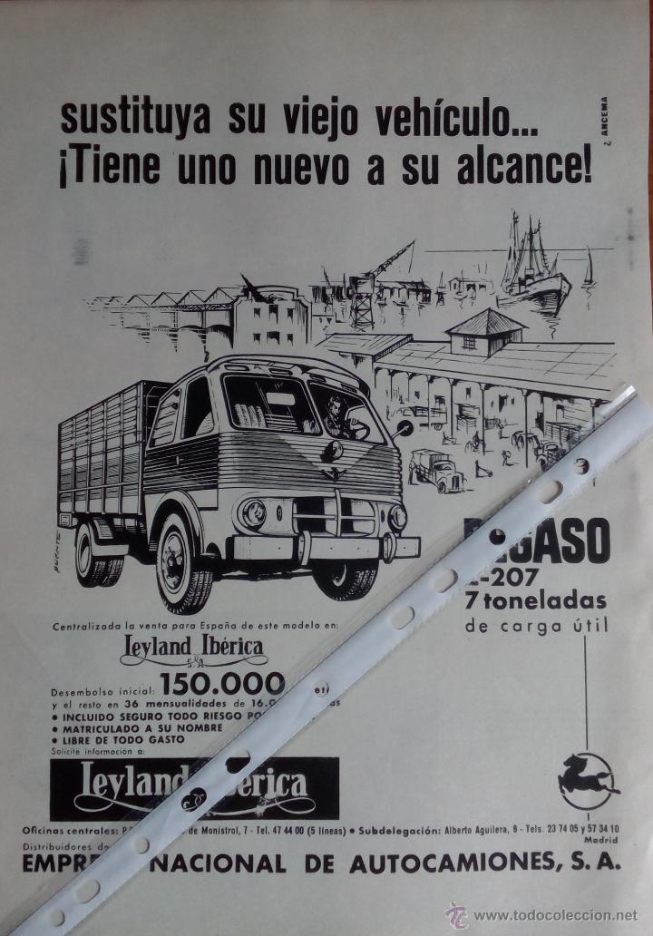 Coleccionismo: Publicidad Camion Pegaso Barajas Z-207