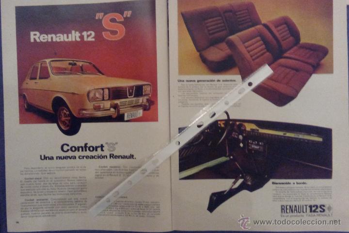 Coleccionismo: Publicidad Automovil Renault 12