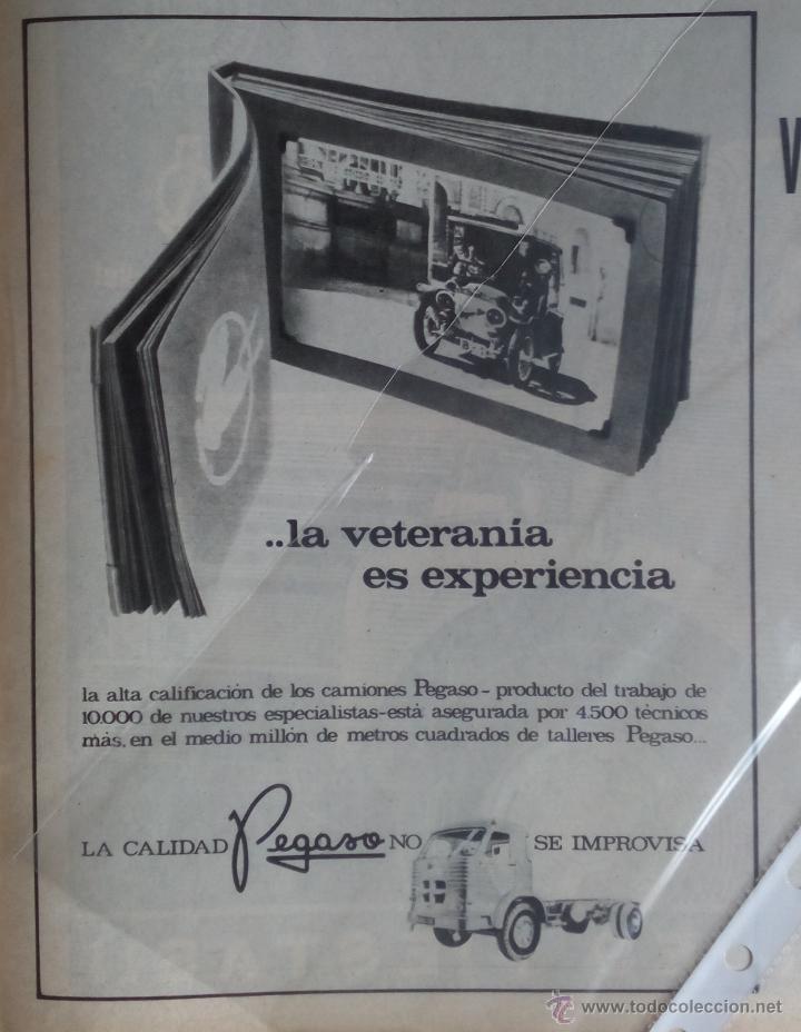 Coleccionismo: Publicidad Camion Pegaso Europa 1065