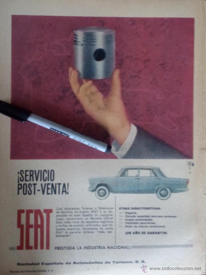 Coleccionismo: Publicidad Automovil Seat 1500