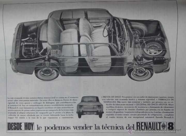 Collectionnisme: Publicidad Automovil Renault 8