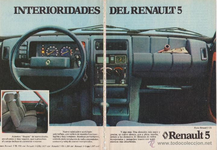 Collectionnisme: Publicidad Automovil Renault 5