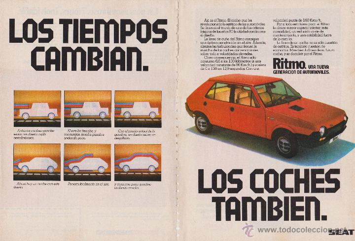 Sammelleidenschaft Papier: Publicidad Automovil Seat Ritmo