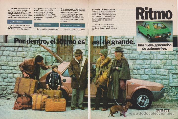 Sammelleidenschaft Papier: Publicidad Automovil Seat Ritmo