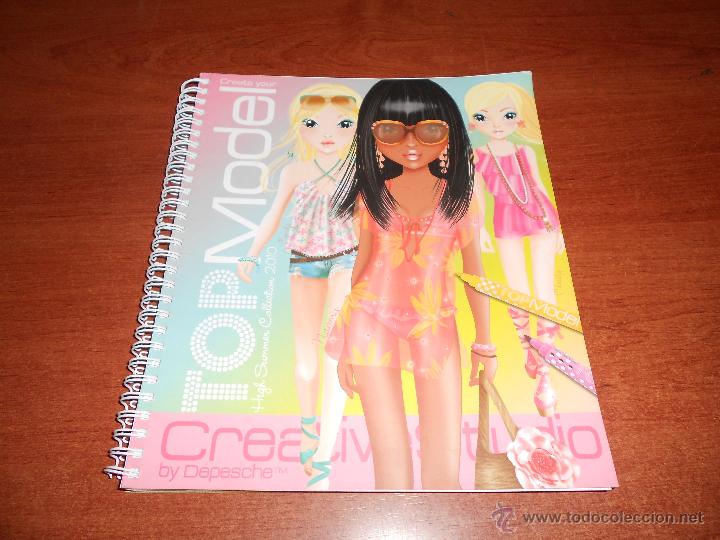 Sammeln: CREA TE YOUR TOP MODEL, CUADERNO DE DIBUJO CON MODELOS