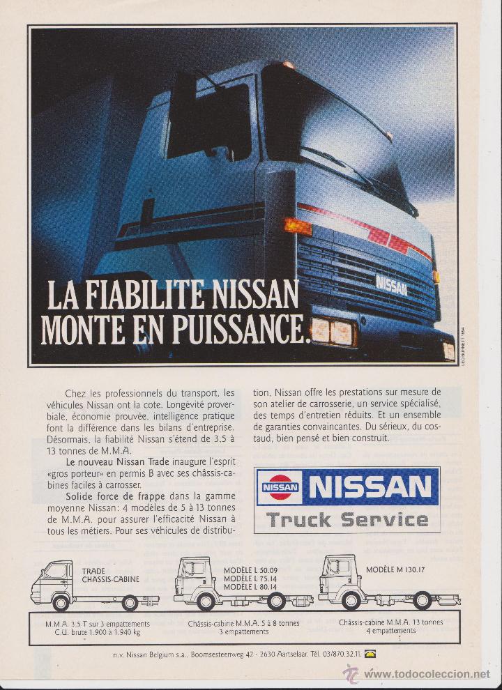 Coleccionismo: publicidad camion ebro  MOTOR iBERICA SA ( en frances )