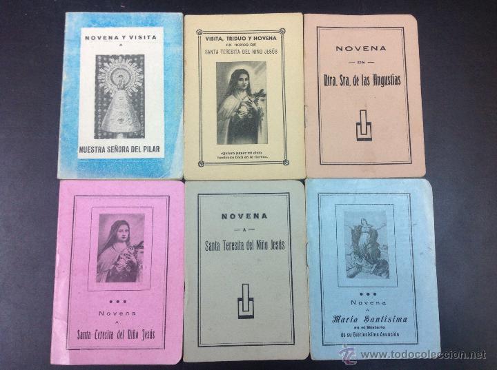 Coleccionismo: Lote de 6 Novenas