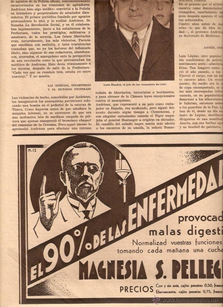 Collectionnisme: A&Ntilde;OS 30? RECORTE PRENSA PUBLICIDAD MAGNESIA SAN PELLEGRINO