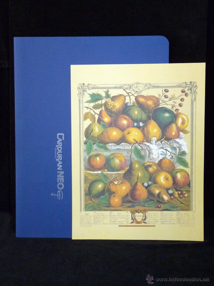 Collecting paper: GRABADO BODEG&Oacute;N INVIERNO 1732. ROBERT FURBER. REPRODUCCI&Oacute;N 40 x 30 cm. CARDURAN NEO