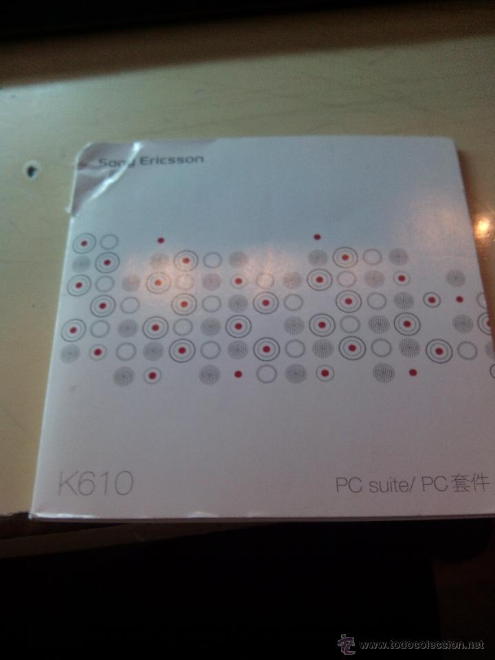 Coleccionismo: CD PC SUITE PARA SONY ERICSSON K610 - Foto 2