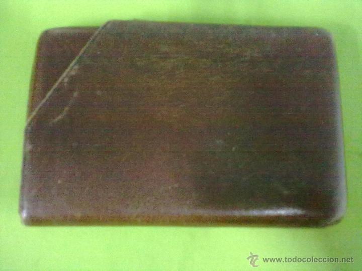 Coleccionismo: PETACA PITILLERA CUERO CIGARRERA - Foto 1