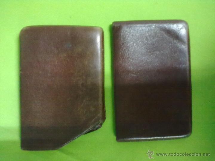 Coleccionismo: PETACA PITILLERA CUERO CIGARRERA - Foto 3