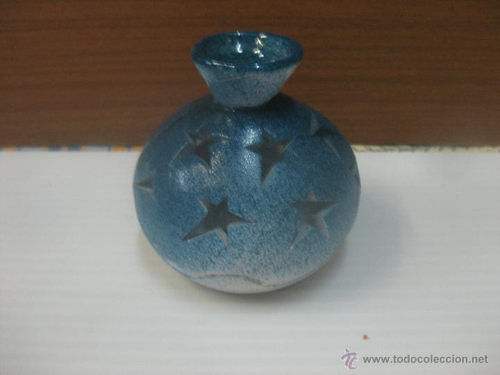 Coleccionismo: Perfumero de barro blanco - Foto 1