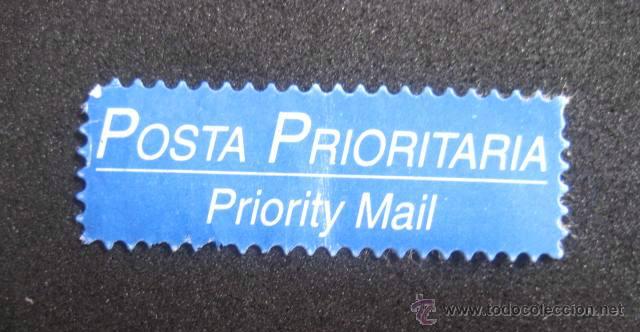 Collecting: COLECCIONISMO POSTAL. ETIQUETA AEREA..ITALIA. A&Ntilde;OS 70-80. ENVIO INCLUIDO.