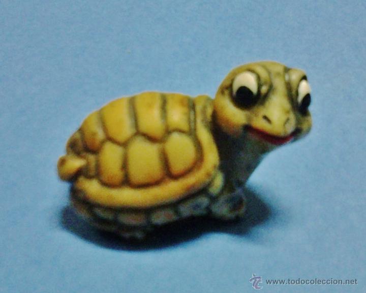 Collecting: miniatura - tortuga - resina / marmolina - dise&ntilde;o simpatico - a&ntilde;os 90 - 176