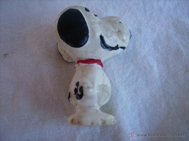 Coleccionismo: **ANTIGUO,----SNOOPY---DE GOMA DURA (5,5 cm)**