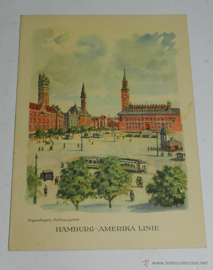 Coleccionismo: CARTA, MINUTA O MENU DEL BARCO MILWAUKEE, NAVIERA HAMBURG-AMERIKA-LINIE, CENA CELEBRADA EL 2 DE AGOS